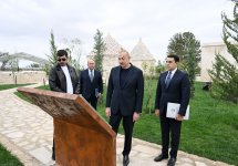 President Ilham Aliyev attends inauguration of Imarat Complex in Aghdam following its restoration (PHOTO/VIDEO)