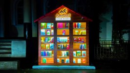 «Книжный киоск» – очередной образовательный проект от ЗАО «AzerGold» (ВИДЕО/ФОТО)