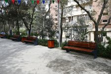 Renovated courtyard handed over to residents with participation of Vice-President of Heydar Aliyev Foundation Leyla Aliyeva (PHOTO)