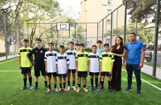 Renovated courtyard handed over to residents with participation of Vice-President of Heydar Aliyev Foundation Leyla Aliyeva (PHOTO)