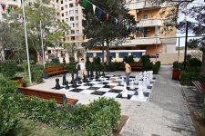Renovated courtyard handed over to residents with participation of Vice-President of Heydar Aliyev Foundation Leyla Aliyeva (PHOTO)