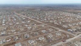 President Ilham Aliyev familiarizes with reconstruction works in Khydyrli village of Aghdam (PHOTO/VIDEO)