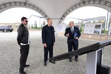 President Ilham Aliyev familiarizes with reconstruction works in Khydyrli village of Aghdam (PHOTO/VIDEO)