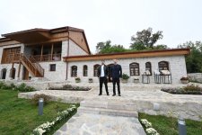President Ilham Aliyev attends reopening of Uzeyir Hajibeyli's house-museum in Shusha (PHOTO/VIDEO)
