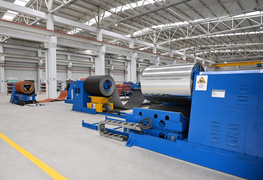 President Ilham Aliyev gets acquainted with work carried out in Aghdam Industrial Park, attends opening of new plants (PHOTO/VIDEO)