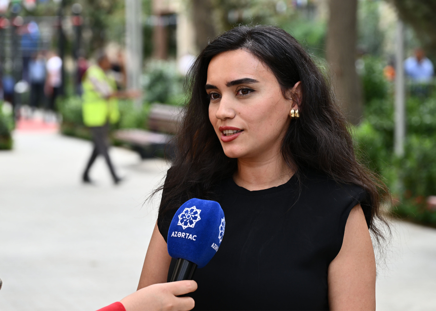 Renovated courtyard handed over to residents with participation of Vice-President of Heydar Aliyev Foundation Leyla Aliyeva (PHOTO)