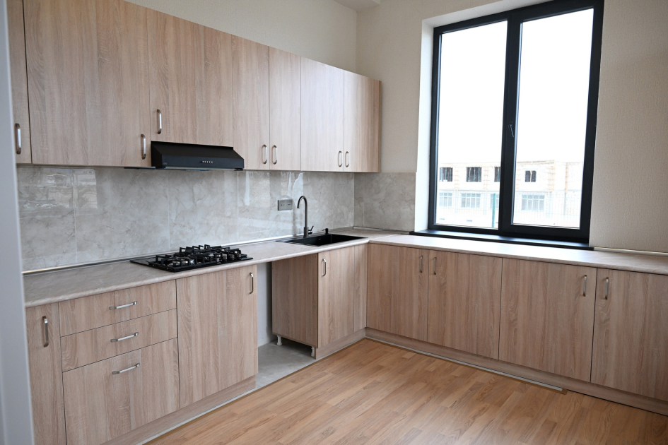 President Ilham Aliyev familiarizes with reconstruction works in Khydyrli village of Aghdam (PHOTO/VIDEO)