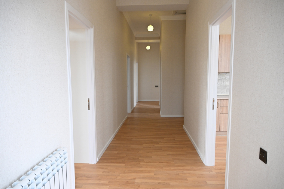 President Ilham Aliyev familiarizes with reconstruction works in Khydyrli village of Aghdam (PHOTO/VIDEO)