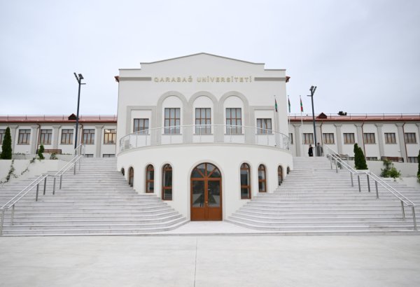 Azerbaijan's Garabagh University inaugurates following renovation (VIDEO)