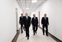 Президент Ильхам Алиев принял участие в открытии после ремонта Карабахского университета (ВИДЕО/ФОТО)
