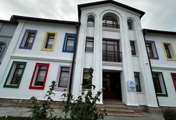 Azerbaijan releases footage from renovated Khankendi nursery-kindergarten (PHOTO/VIDEO)
