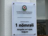 Azerbaijan releases footage from renovated Khankendi nursery-kindergarten (PHOTO/VIDEO)