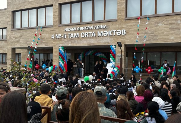First day of classes at Azerbaijan's Khankendi school (PHOTO)