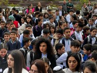 First day of classes at Azerbaijan's Khankendi school (PHOTO)