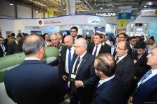 Türkiye's defense minister visits ADEX-2024 exhibition in Baku (PHOTO)