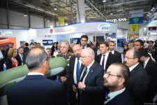 Türkiye's defense minister visits ADEX-2024 exhibition in Baku (PHOTO)
