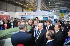 Türkiye's defense minister visits ADEX-2024 exhibition in Baku (PHOTO)