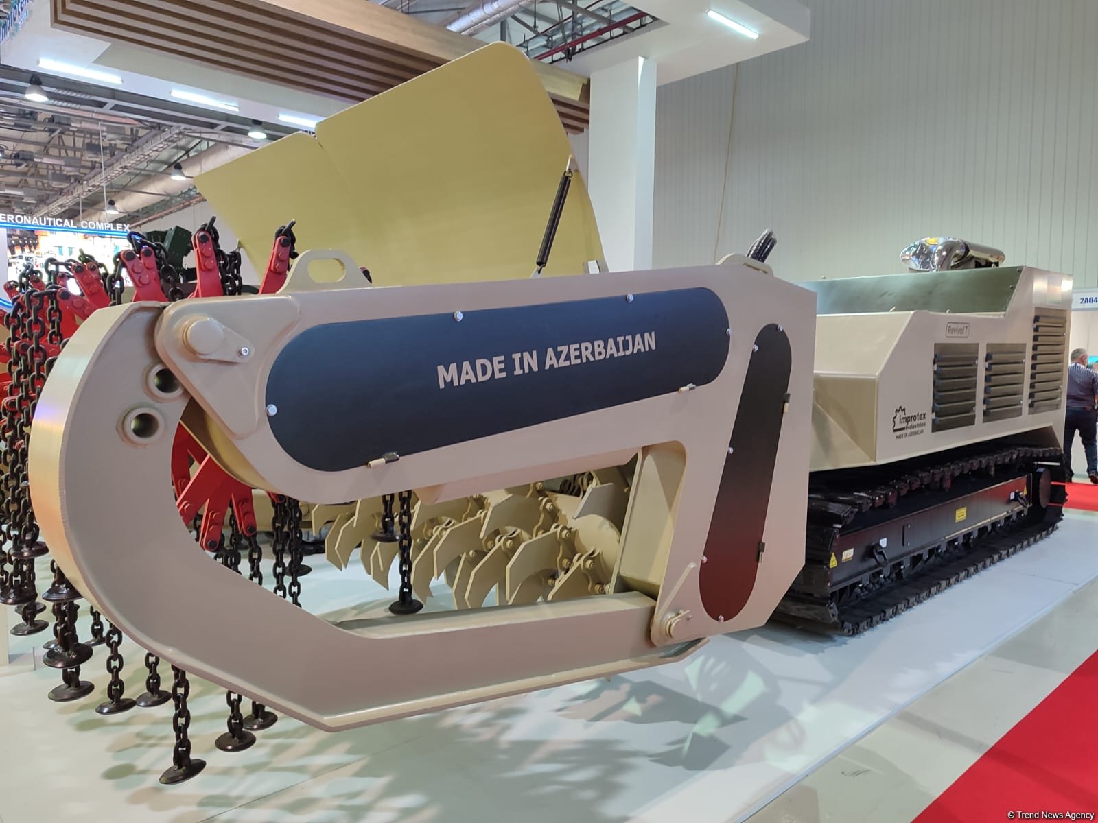На ADEX-2024 представлены три новые бронированные машины производства Азербайджана (ФОТО)