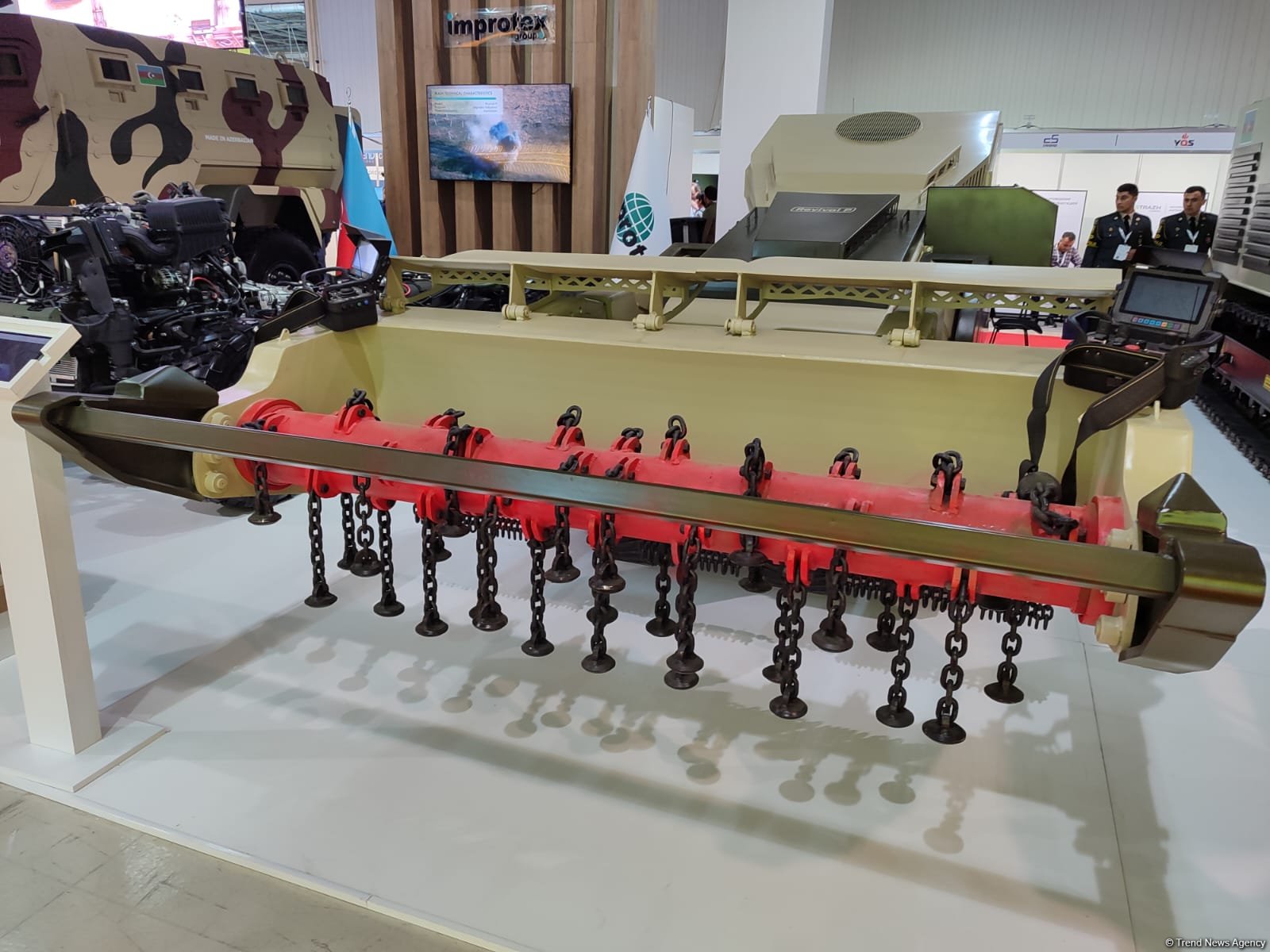 На ADEX-2024 представлены три новые бронированные машины производства Азербайджана (ФОТО)