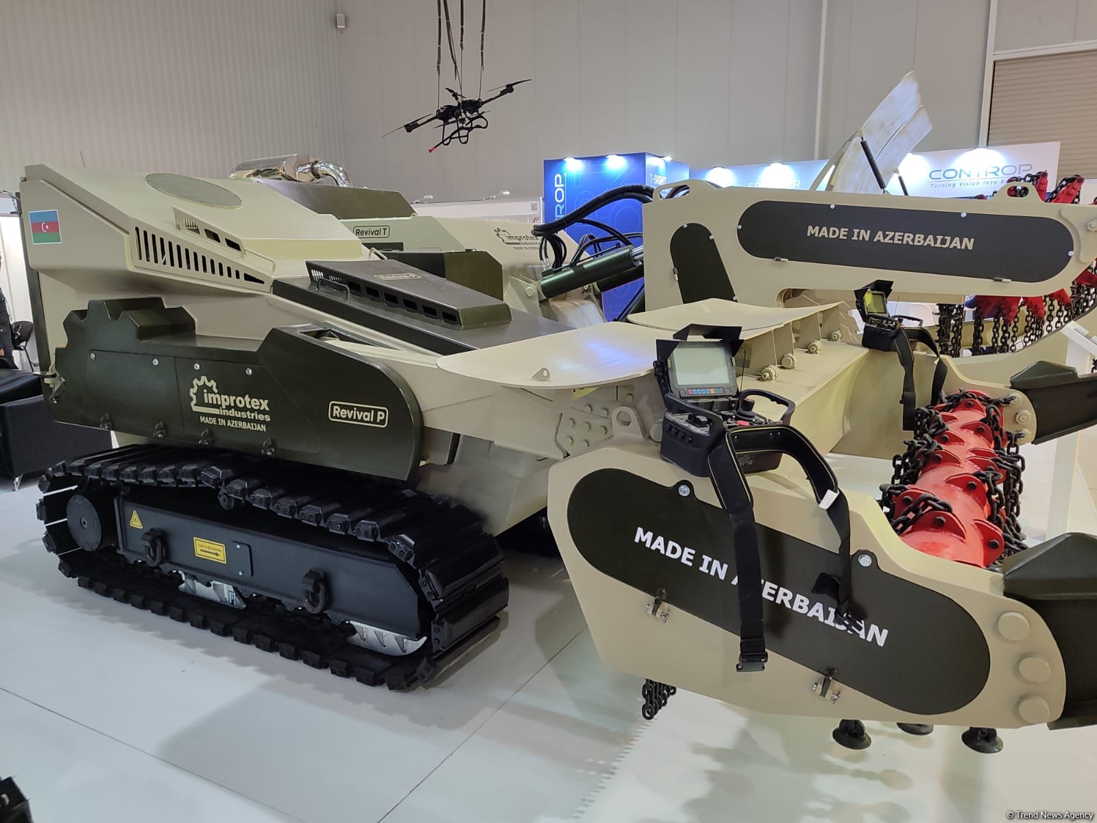 На ADEX-2024 представлены три новые бронированные машины производства Азербайджана (ФОТО)