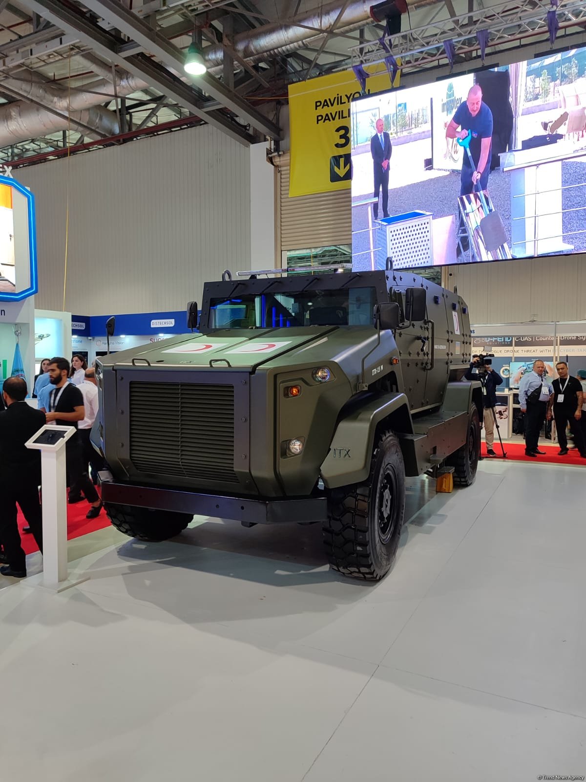 На ADEX-2024 представлены три новые бронированные машины производства Азербайджана (ФОТО)