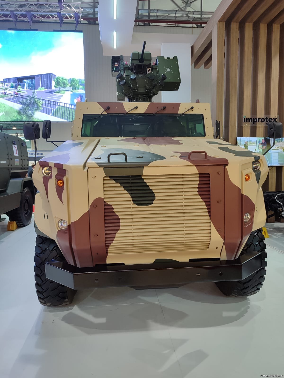 На ADEX-2024 представлены три новые бронированные машины производства Азербайджана (ФОТО)