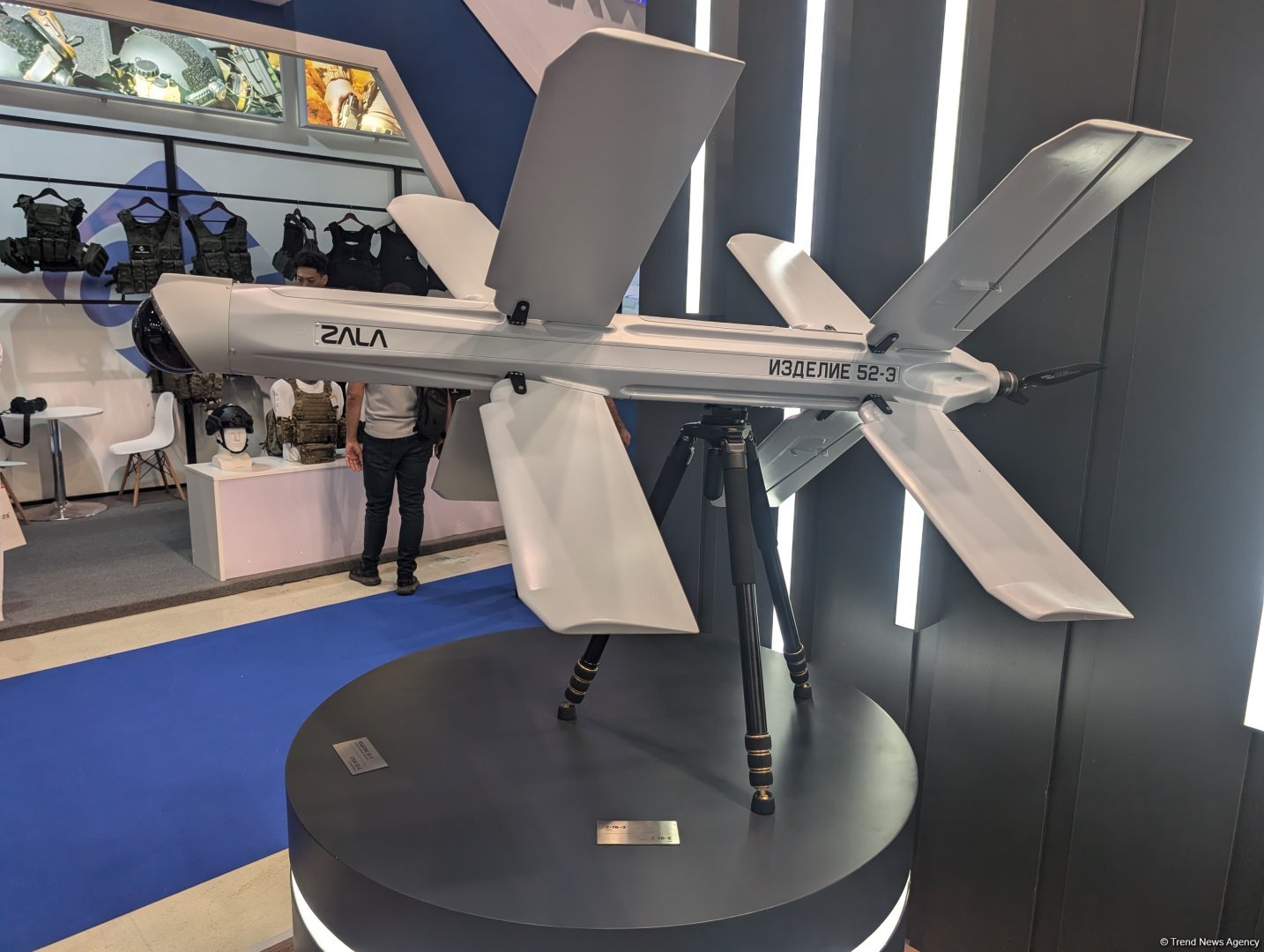 На выставке ADEX-2024 показан комплекс с барражирующими боеприпасами "Ланцет-Э" (ФОТО)