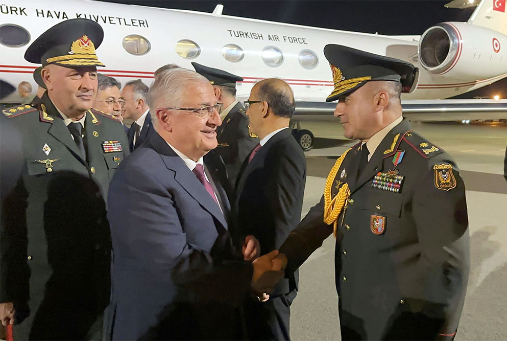 Военное руководство Турции прибыло в Баку (ФОТО/ВИДЕО)