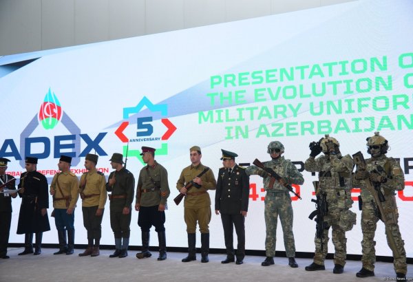 ADEX exhibition showcases Azerbaijani Army's military uniforms through years (PHOTO/VIDEO)