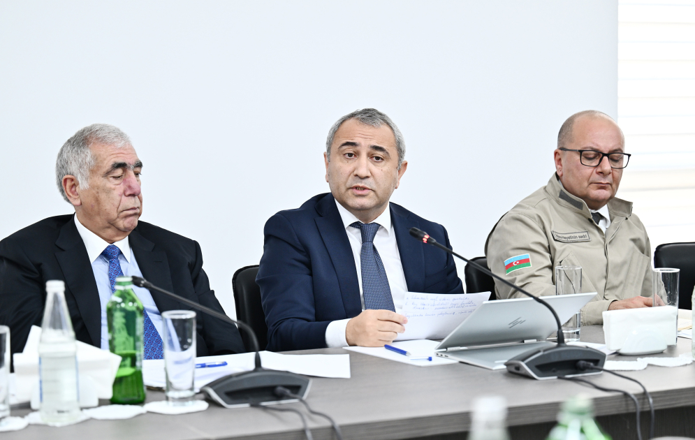 Очередное заседание Координационного штаба прошло в городе Кяльбаджар (ФОТО)