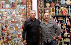 Ковры Эльдара Гаджиева - иллюстрации к произведениям Низами, библейские мотивы, карабахские орнаменты (ФОТО)