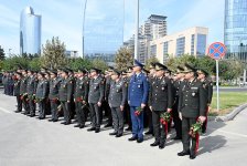 В День памяти руководящий состав минобороны Азербайджана посетил Парк Победы (ФОТО)