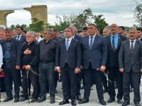 Жители Агдама чтят память шехидов 44-дневной Отечественной войны (ФОТО)