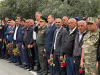 Жители Агдама чтят память шехидов 44-дневной Отечественной войны (ФОТО)