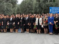 Жители Агдама чтят память шехидов 44-дневной Отечественной войны (ФОТО)
