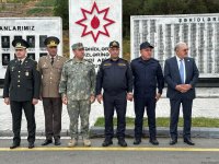 Жители Агдама чтят память шехидов 44-дневной Отечественной войны (ФОТО)