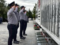 Жители Агдама чтят память шехидов 44-дневной Отечественной войны (ФОТО)