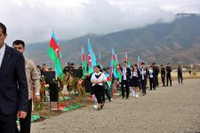 В Ходжалы почтили память шехидов (ФОТО)