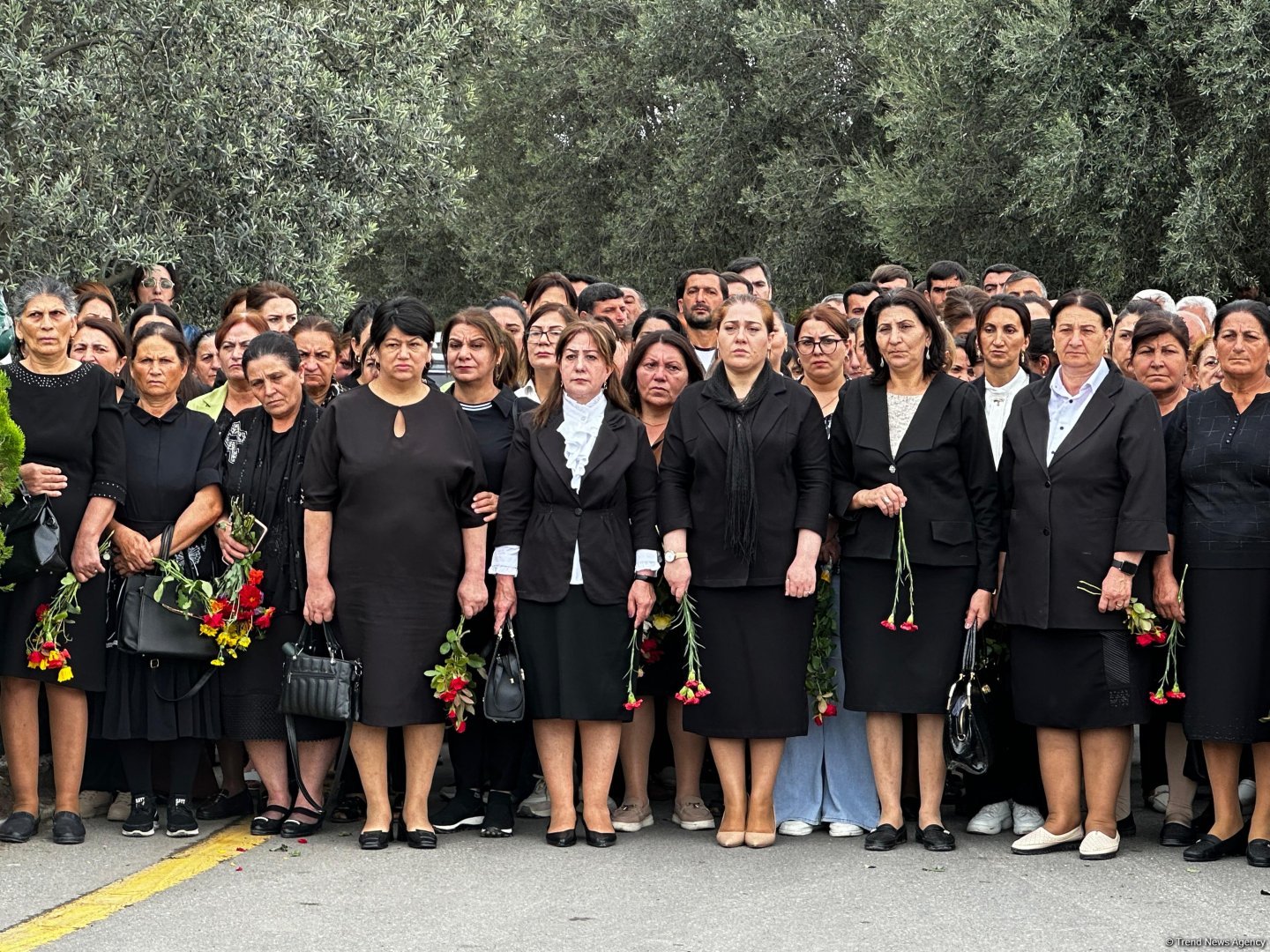Жители Агдама чтят память шехидов 44-дневной Отечественной войны (ФОТО)