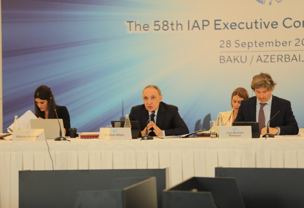 Azerbaijan's Baku hosts 58th meeting of Executive Committee of International Association of Prosecutors (PHOTO)