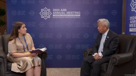 AIIB committed to climate financing in Central Asia - President Jin Liqun (Exclusive Interview) (PHOTO/VIDEO)