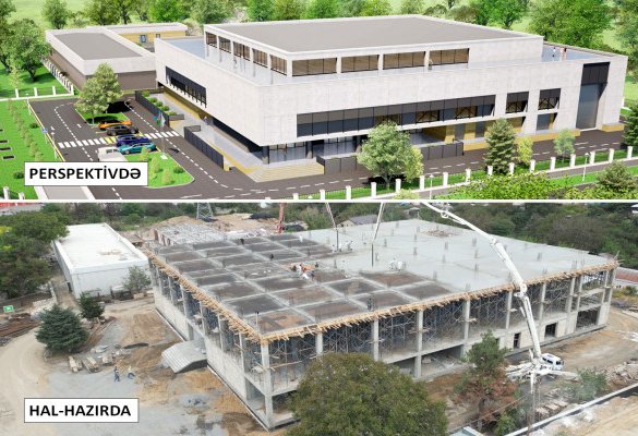 Azerbaijan's Azerenerji company building new closed-type substation in Khankendi