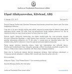 Участники Форума азербайджанских ученых, проживающих за рубежом, поблагодарили Президента Ильхама Алиева (ФОТО)