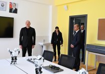 Президент Ильхам Алиев и Первая леди Мехрибан Алиева приняли участие в открытии здания полной средней школы имени Мехди Мехдизаде в городе Джебраил (ФОТО/ВИДЕО)