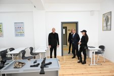 Президент Ильхам Алиев и Первая леди Мехрибан Алиева приняли участие в открытии здания полной средней школы имени Мехди Мехдизаде в городе Джебраил (ФОТО/ВИДЕО)