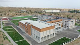 Президент Ильхам Алиев и Первая леди Мехрибан Алиева приняли участие в открытии здания полной средней школы имени Мехди Мехдизаде в городе Джебраил (ФОТО/ВИДЕО)
