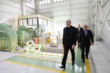 Президент Ильхам Алиев принял участие в открытии гидроэлектростанции "Сарыгышлаг" в Зангиланском районе (ФОТО/ВИДЕО)