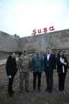 Участники международной конференции, посвященной пропавшим без вести, посетили Шушу (ФОТО)