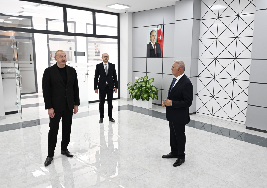 Президент Ильхам Алиев принял участие в открытии Центра цифрового управления Зангиланской электросети (ФОТО/ВИДЕО)