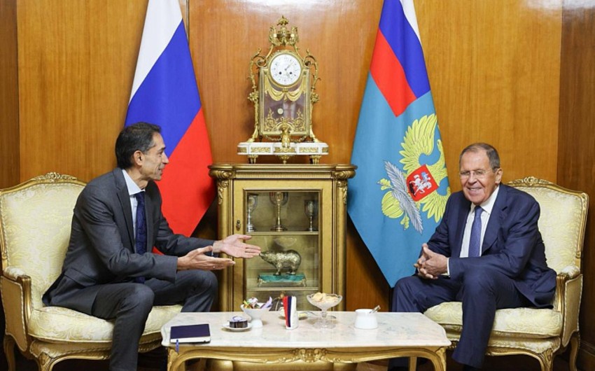 Глава МИД России принял новоназначенного посла Азербайджана